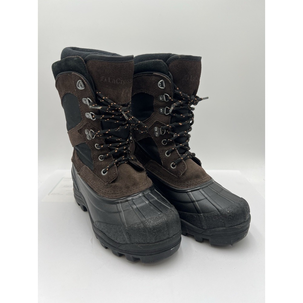 LaCrosse Outpost II Women's Size 10 Brown Insulated Waterproof Pac Snow Boots